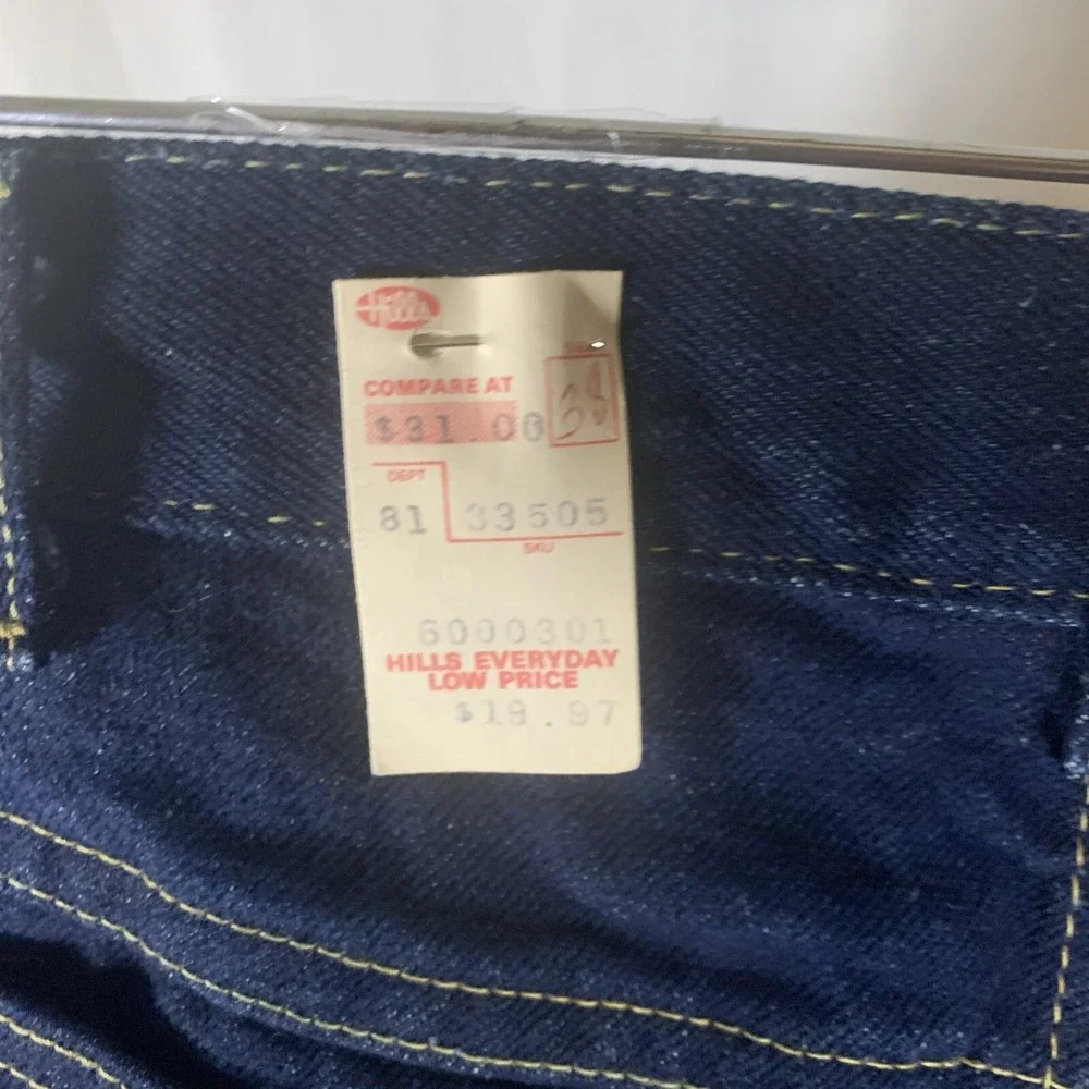 NWT VTG 90's LEE RIDERS DENIM MOM JEANS WOMENS SZ 38 HIGH WAIST SUPER RARE NEW! - Picture 2 of 15